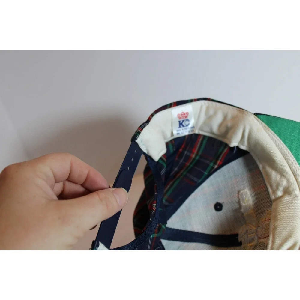 The Glenlivet Plaid Baseball Cap Vintage Snap Back Hat